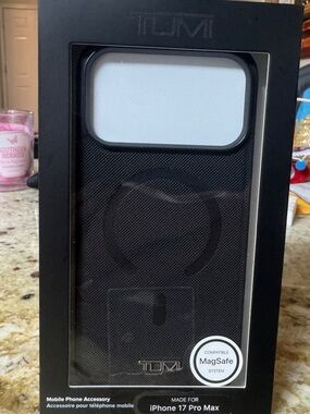 Tumi Black iPhone 17 Pro max Case